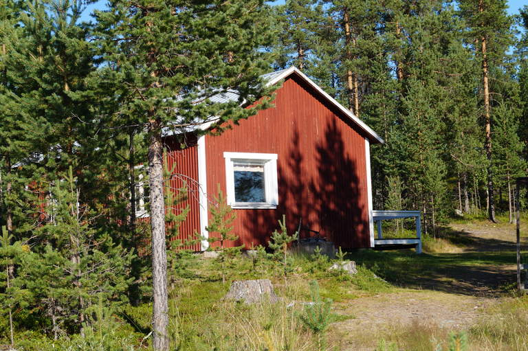 Ferienhaus Hjortron im Wald