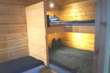 Inside Myrkulla Lodge: Sleeping spot