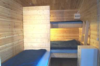 Inside Myrkulla Lodge: Sleeping spot